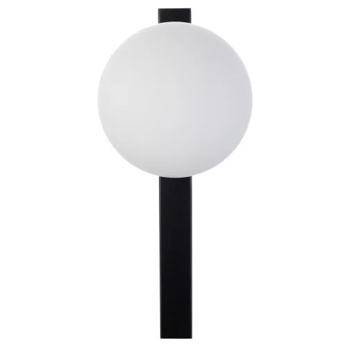 Бра Glob CL209411 Citilux белый на 1 лампа, основание чёрное в стиле современный молекула шар фото 3