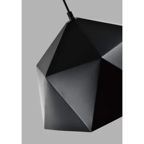 Светильник подвесной Genoa V10482-1P Moderli чёрный 1 лампа, основание чёрное в стиле скандинавский  фото 2