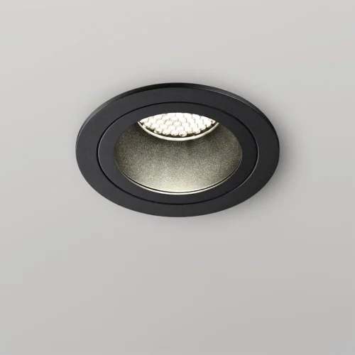 Светильник точечный Morus 371000 Novotech чёрный на 1 лампу, основание чёрное в стиле современный хай-тек круглый фото 4 Светильник точечный Morus 371000 Novotech чёрный на 1 лампу, основание чёрное в стиле современный хай-тек круглый фото 4