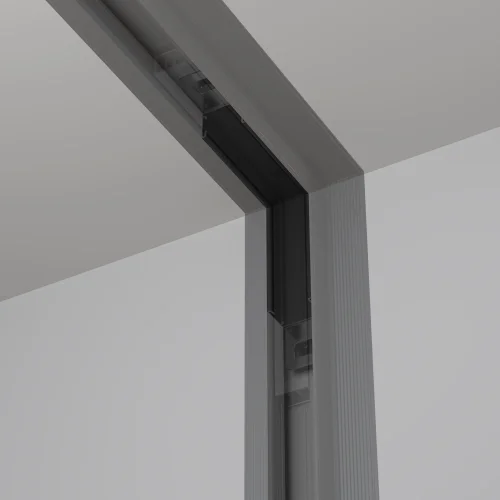Коннектор угловой внутренний, встраиваемый Magnetic track system Basity TRA172ICL-12B Maytoni чёрный в стиле для светильников серии Magnetic track system Basity встраиваемый basity магнитная фото 4