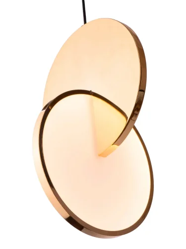 Светильник подвесной LED Eclipse 9970B LOFT IT золотой 1 лампа, основание золотое в стиле современный  фото 3