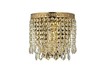 Бра Castellana E 2.10.502 G Arti Lampadari прозрачный на 1 лампу, основание золотое в стиле классический 