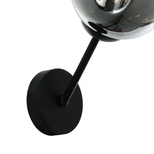 Бра Traube 2359-1W Favourite серый на 1 лампа, основание чёрное в стиле хай-тек  фото 2