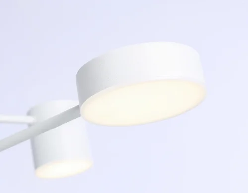 Светильник подвесной LED FL51684 Ambrella light белый 1 лампа, основание белое в стиле хай-тек современный  фото 9