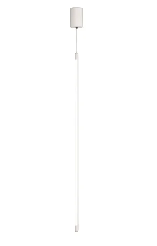 Светильник подвесной LED CLT 035C700 WH Crystal Lux белый на 1 , основание белое в стиле современный трубочки