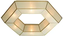 Люстра потолочная Politop 4120-6C Favourite белая на 6 ламп, основание золотое в стиле современный 