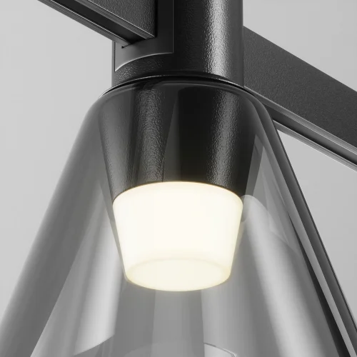 Трековый светильник LED Magnetic trаck system Flarity TR147-1-3W3K-B Maytoni чёрный серый для шинопроводов серии Magnetic trаck system Flarity чёрный фото 4