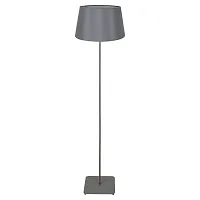 Торшер Milton GRLSP-0515 Lussole  серый 1 лампа, основание серое в стиле классический
