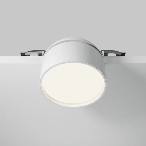 Светильник точечный LED Onda DL024-12W4K-W Maytoni белый 1 лампа, основание белое в стиле современный хай-тек круглый фото 5