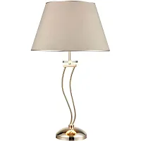 Настольная лампа Olimpia VL1764N01 Vele Luce золотая 1 лампа, основание золотое металл в стиле современный 