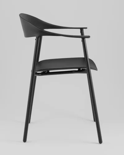 Стул Eila, пластик черный УТ000039771 Stool Group, /, ножки/пластик/чёрный, размеры - *775***502*595 фото 3