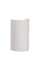 Бра  GIPSY 35200/18/31 Lucide белый 1 лампа, основание хром в стиле современный 