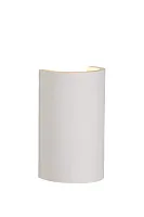 Бра  GIPSY 35200/18/31 Lucide белый 1 лампа, основание хром в стиле современный 