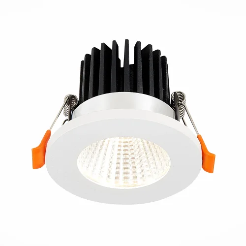 Светильник точечный LED St704 ST704.548.10 ST-Luce белый 1 лампа, основание белое в стиле хай-тек современный 
