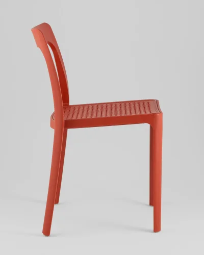 Стул Marty, пластиковый, красный УТ000039191 Stool Group, /, ножки/пластик/красный, размеры - *767***505*500 фото 3