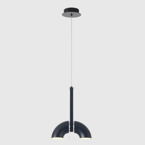 Светильник подвесной ЛЕД ELEMENT SP12W LED BLACK Crystal Lux белый на 1 лампу, основание чёрное в стиле лофт фото 5