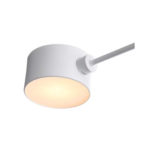 Люстра потолочная Gimento SLE183502-04 Evoluce белая на 4 лампы, основание белое в стиле современный  фото 4