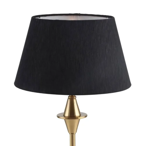 Настольная лампа Pompous 2989-1T F-promo чёрная 1 лампа, основание латунь металл в стиле современный  фото 3