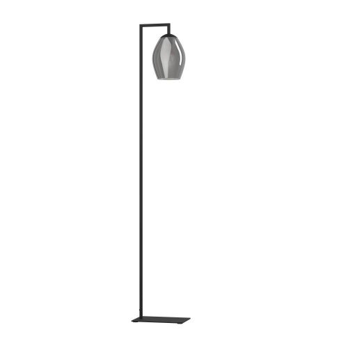 Торшер Estanys 390256 Eglo  серый 1 лампа, основание чёрное в стиле современный лофт
