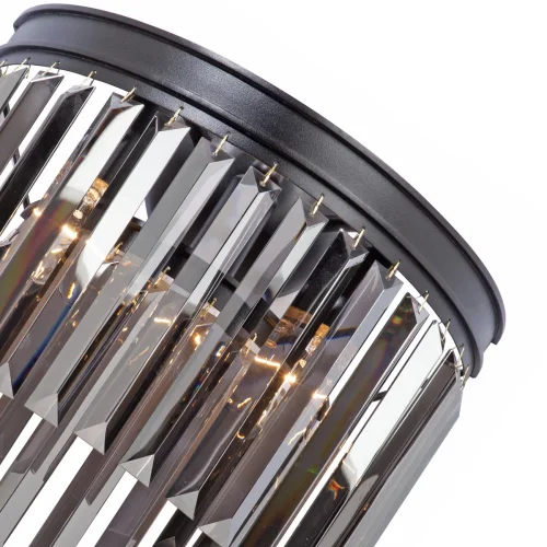 Бра V5157-1/3A Vitaluce чёрный серый на 3 лампы, основание чёрное в стиле классический современный фото 2 Бра V5157-1/3A Vitaluce чёрный серый на 3 лампы, основание чёрное в стиле классический современный фото 2