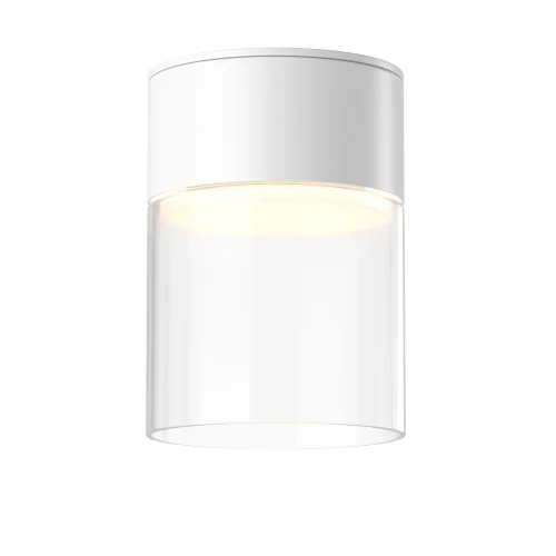 Светильник накладной Glory C094CL-GX53-W Maytoni белый на 1 лампу, основание белое в стиле хай-тек современный круглый Светильник накладной Glory C094CL-GX53-W Maytoni белый на 1 лампу, основание белое в стиле хай-тек современный круглый