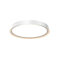 Светильник потолочный LED с пультом Incognito MOD426CL-L43WK Maytoni белый на 1 лампу, основание белое в стиле современный минимализм круглый с пультом