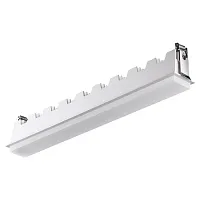 Светильник встраиваемый LED Hielo 358242 Novotech белый на 1 лампу, основание белое в стиле современный хай-тек 