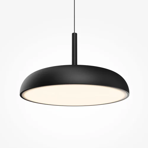 Светильник подвесной LED Gerhard MOD189PL-L30B3K Maytoni чёрный на 1 лампу, основание чёрное в стиле современный фото 2