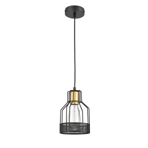 Светильник подвесной лофт Abbis VL6262P01 Vele Luce чёрный 1 лампа, основание чёрное в стиле лофт 