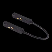 Коннектор питания угловой для магнитного шинопровода Skyline 48 ST006.449.00.1 ST-Luce чёрный в стиле для светильников серии Skyline 48 магнитный