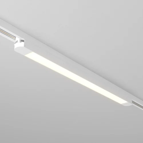 Трековый светильник LED Basis TR000-1-24W3K-W_1 Maytoni белый для шинопроводов серии Basis белый фото 3