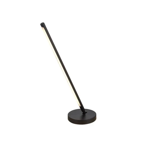 Настольная лампа LED Torch 6738 Mantra чёрная 1 лампа, основание чёрное металл в стиле современный хай-тек 