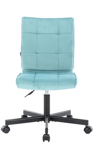 Операторское кресло EP-300 Ткань Бирюзовый EP 300 Fabric Turquoise Everprof, голубой/ткань, ножки//, размеры - 840*955***430* фото 5