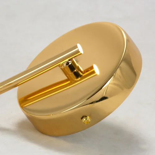 Бра Boone LSP-8424 Lussole золотой без плафона на 1 лампа, основание золотое в стиле лофт  фото 3
