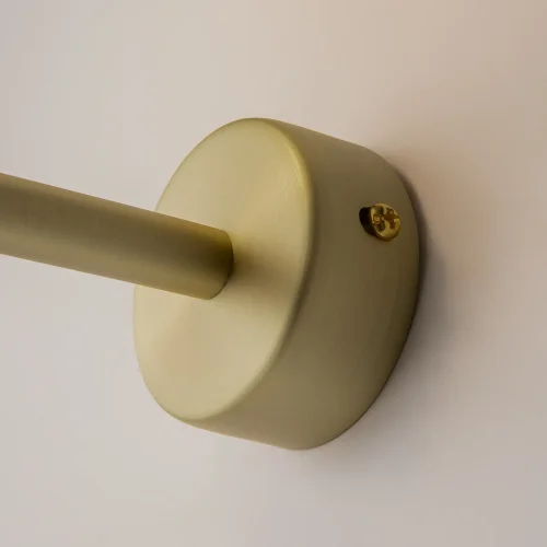 Бра Vision MOD411WL-01G Maytoni прозрачный на 1 лампу, основание золотое в стиле современный фото 6 Бра Vision MOD411WL-01G Maytoni прозрачный на 1 лампу, основание золотое в стиле современный фото 6