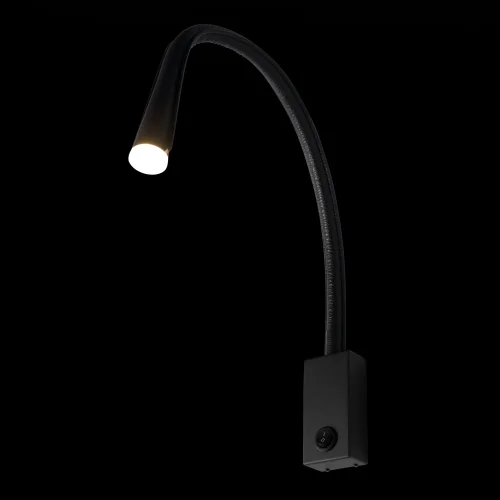 Бра ЛЕД Эрроу / Arrow 10398 Black LOFT IT чёрный на 1 лампу, основание чёрное в стиле современный для чтения гибкая ножка фото 4 Бра ЛЕД Эрроу / Arrow 10398 Black LOFT IT чёрный на 1 лампу, основание чёрное в стиле современный для чтения гибкая ножка фото 4