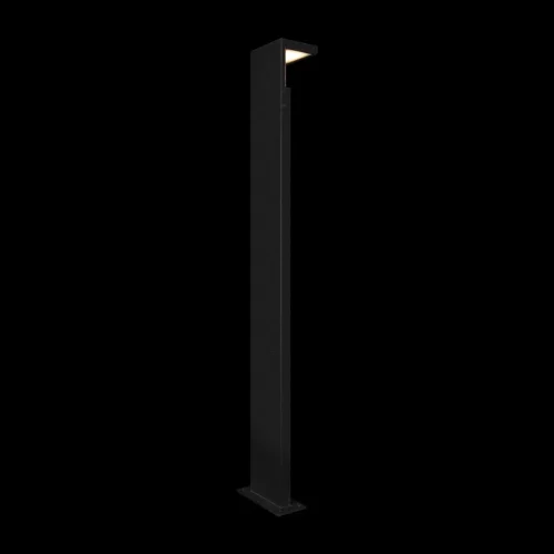 Парковый светильник LED Oak 100001/1000 LOFT IT уличный IP54 чёрный 1 лампа, плафон чёрный в стиле современный хай-тек LED фото 8