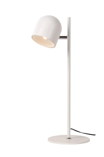 Настольная лампа LED SKANSKA 03603/05/31 Lucide белая 1 лампа, основание белое металл в стиле современный 