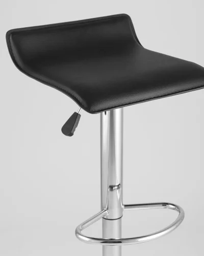 Стул барный hi-tec NEW, черный NP (набор 2 шт) УТ000038605 Stool Group, /экокожа, ножки/металл/, размеры - 630*830**** фото 7
