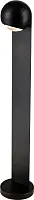 Парковый светильник LED Linse 4392-1F Favourite уличный IP65 чёрный на 1 лампу, плафон чёрный в стиле современный LED