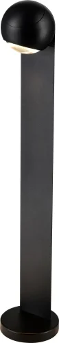 Парковый светильник LED Linse 4392-1F Favourite уличный IP65 чёрный на 1 лампу, плафон чёрный в стиле современный LED