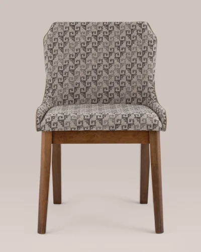 Cтул обеденный НИМЕРИЯ НЬЮ, бежевый УТ000038289 Stool Group, /текстиль, ножки/массив гевеи/, размеры - ***** фото 3