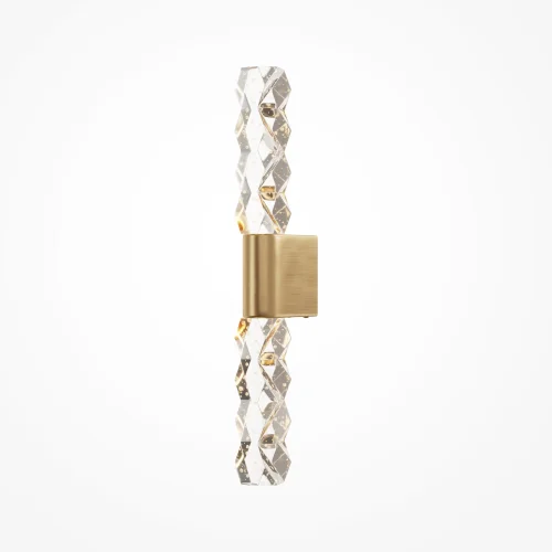 Бра LED Selemo MOD328WL-L5BS3K Maytoni прозрачный на 1 лампу, основание латунь в стиле хай-тек современный фото 3