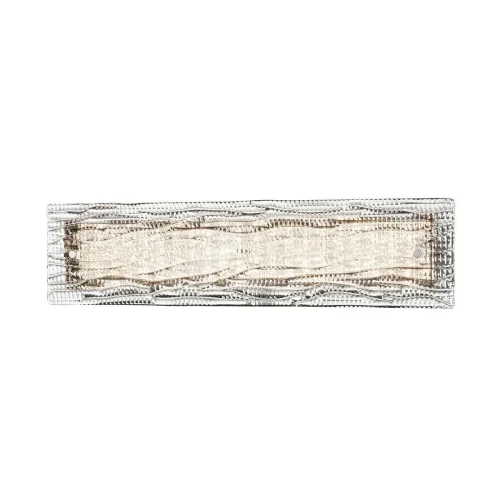 Бра LED Umbria VL7132W20 Vele Luce прозрачный на 1 лампу, основание чёрное в стиле хай-тек 