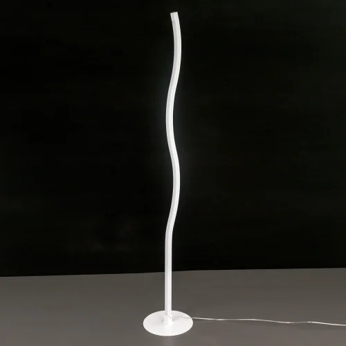 Торшер LED Гуффин CL804000 Citilux  белый 1 лампа, основание белое в стиле хай-тек
