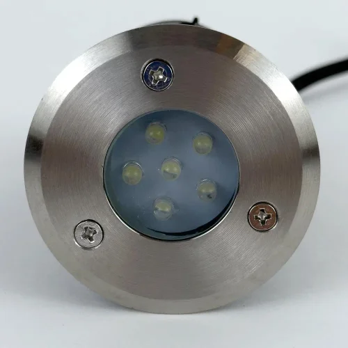 Встраиваемый светильник уличный LED Picco M LH062015 LightHall уличный IP67 бежевый на 1 лампу, плафон серый в стиле современный LED фото 4