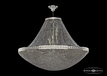 Люстра потолочная хрустальная 19321/H1/100IV GW Bohemia Ivele Crystal прозрачная на 26 ламп, основание золотое в стиле классика sp