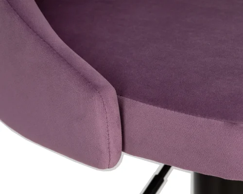 Стул барный набор 2 шт. SET-2 5021_BlackBase-LM JOSEPH BLACK, цвет сиденья пудрово-сиреневый велюр (MJ9-52), цвет основания черный Dobrin, /велюр, ножки/металл/чёрный, размеры - 890*1100***480*540 фото 7 Стул барный набор 2 шт. SET-2 5021_BlackBase-LM JOSEPH BLACK, цвет сиденья пудрово-сиреневый велюр (MJ9-52), цвет основания черный Dobrin, /велюр, ножки/металл/чёрный, размеры - 890*1100***480*540 фото 7