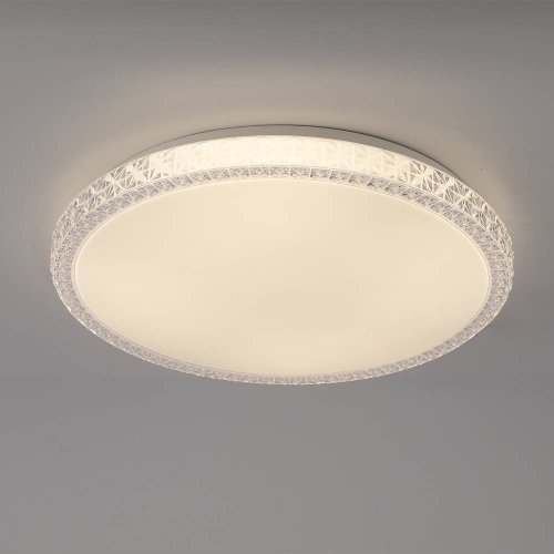 Светильник потолочный LED с пультом Naxos 6450 Mantra белый 1 лампа, основание белое в стиле современный с пультом