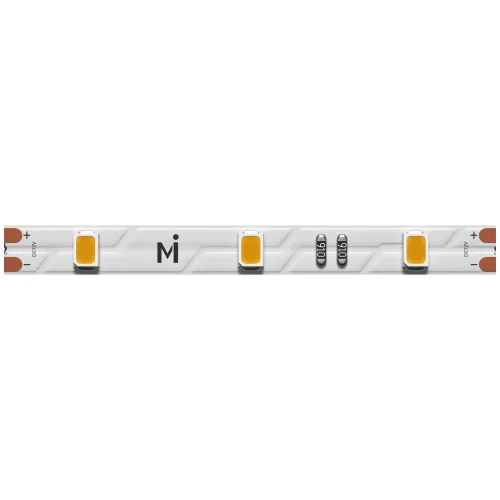 Светодиодная лента 12В 2835 4,8Вт/м 3000К 5м IP 20 201103 Maytoni цвет LED тёплый белый 3000K, световой поток 500Lm